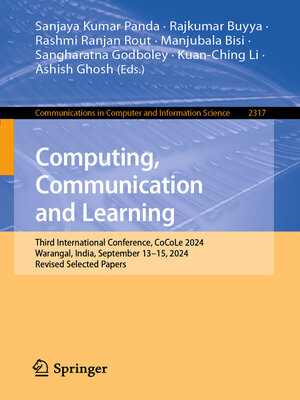 cover image of Computing, Communication and Learning